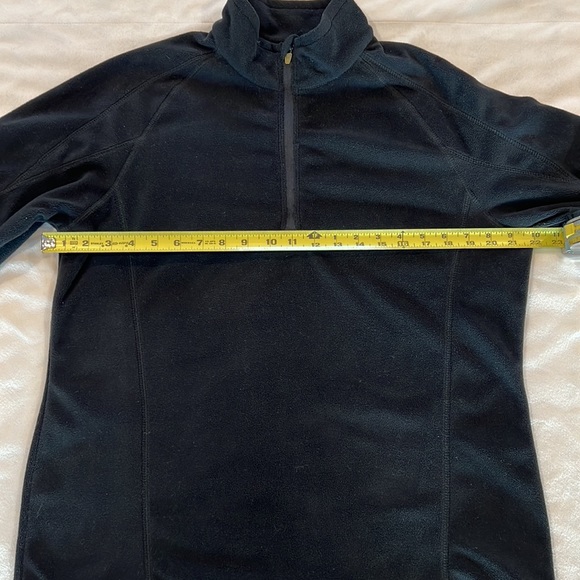 Alpine Design Womens Black Light Weight Quarter Zip Fleece Size XL - Picture 4 of 9